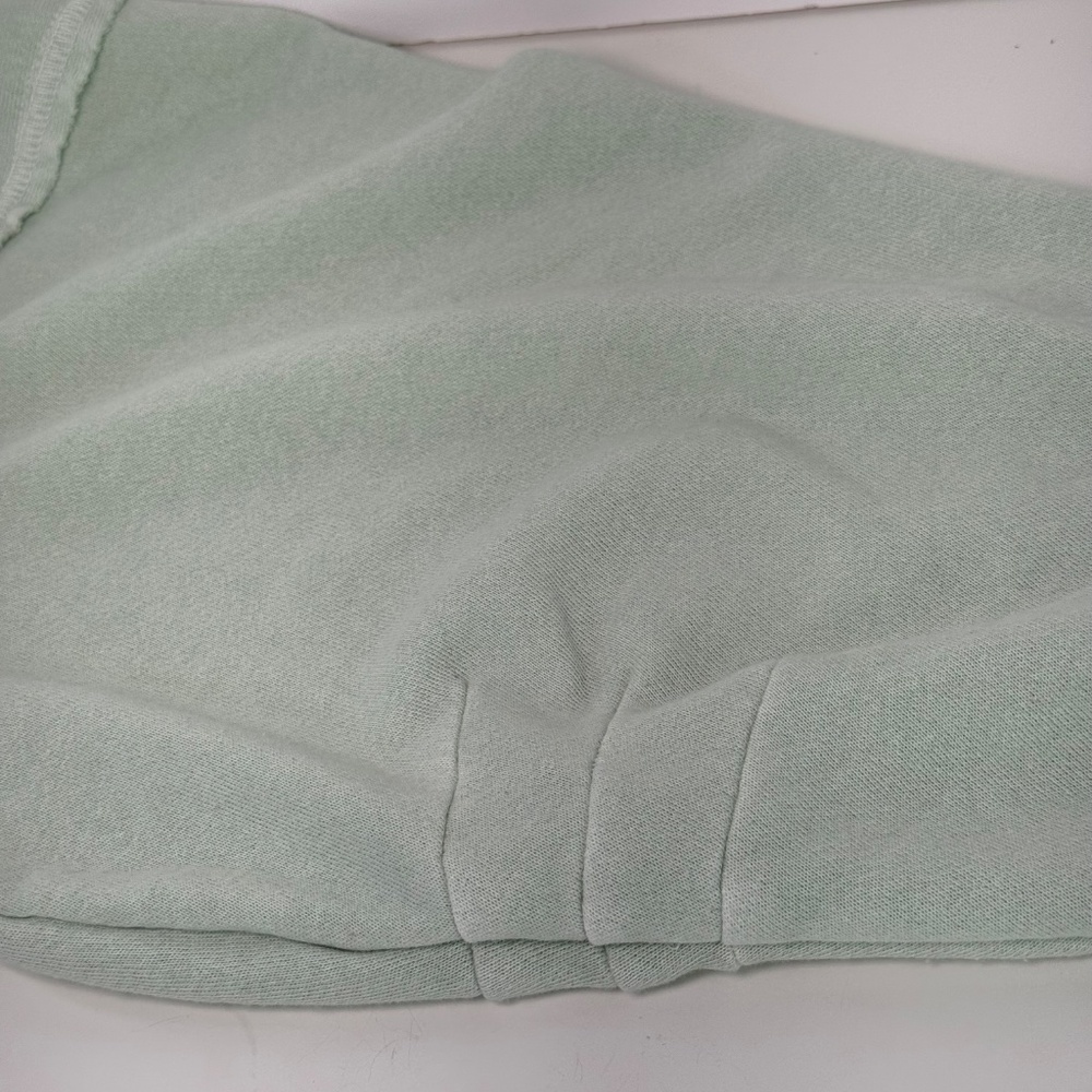 We The Free Venice V-Neck Sweatshirt Mint Ivy Oversized Size Small - Picture 11 of 11